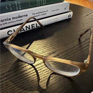 Warby Parker Glasses - Felix in Sandalwood Matte